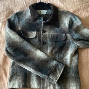 Vintage Wrapper Wool Mix Jacket
